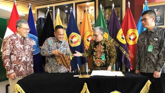 Bank Muamalat dan UPN Veteran Jakarta Perkuat Ekosistem Ekonomi Syariah. Foto: Harnas.id