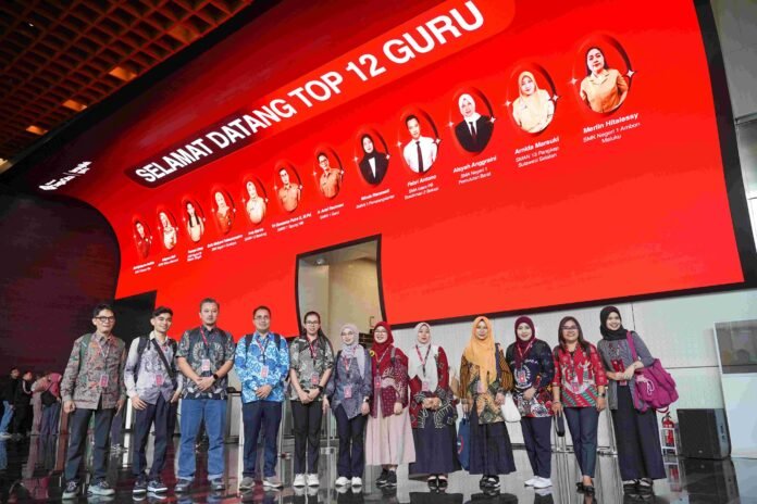 Peserta Terpujilah GURU 2026 mengikuti pelatihan pemanfaatan AI dan teknologi digital untuk mendukung proses pembelajaran di sekolah. Foto: Harnas.id