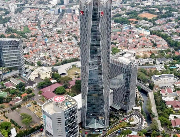 Gedung Graha Merah Putih Telkom di Gatot Subroto, Jakarta. Foto: Telkom