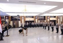 Kapolri Pimpin Sertijab di Mabes Polri