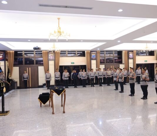 Kapolri Pimpin Sertijab di Mabes Polri