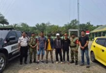 Satgas Pamtas Yonkav 8 Kostrad Gagalkan Keberangkatan Empat Calon PMI Ilegal di Perbatasan