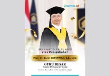 Dikukuhkan Jadi Guru Besar IBI Kesatuan, Prof. Budi Setiawan Soroti Tantangan Perubahan Perilaku Lingkungan Prof. Dr. Budi Setiawan, S.E., M.Si. Foto: Harnas.id