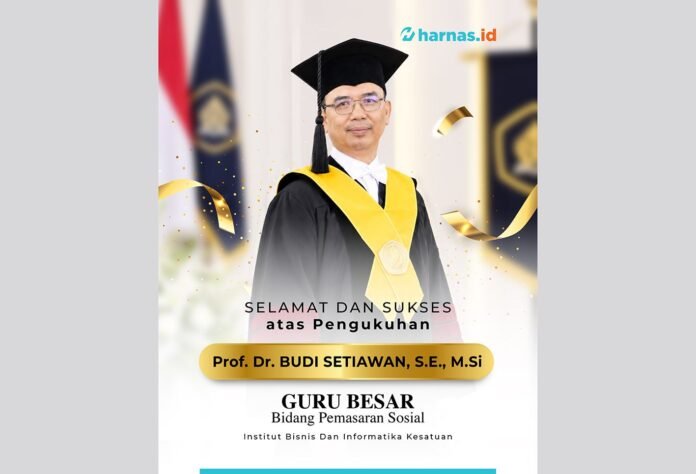 Prof. Dr. Budi Setiawan, S.E., M.Si. Foto: Harnas.id
