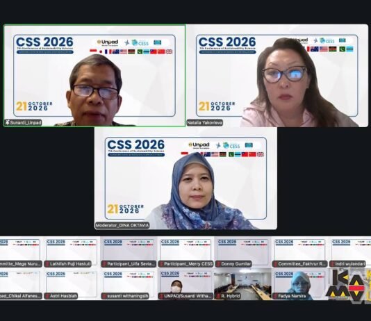 Rektor Unpad Buka CSS 2026, Konferensi Keberlanjutan Hadirkan Peneliti dari 11 Negara