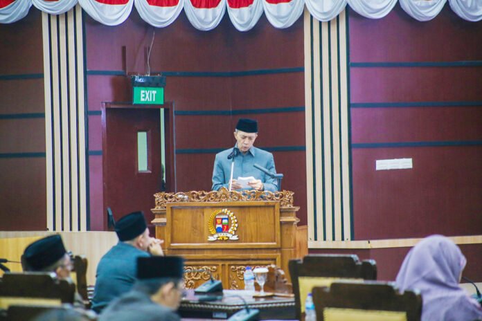 Rapat Paripurna DPRD Kota Bogor membahas Raperda Perubahan APBD Tahun Anggaran 2026. Foto: Pemkot Bogor