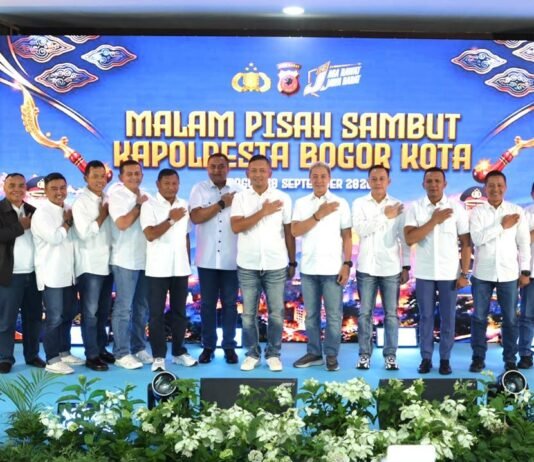 Pisah Sambut Kapolresta Bogor Kota, Pemkot Bogor Tegaskan Komitmen Perkuat Sinergi