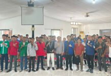 Komnas HAM Soroti Konflik Masyarakat Adat, SNP 15 Jadi Panduan Pelindungan Komisioner Komnas HAM Saurlin Siagian saat memaparkan SNP Nomor 15 dalam Seminar Sekolah Perdamaian GAMKI di Sumba Timur.