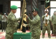 Letjen TNI Iwan Setiawan Resmi Jabat Pangkostrad