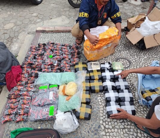 Polisi Gagalkan Penyelundupan 20 Kg Sabu dan 1.100 Kartrid Etomidate di Bakauheni, Tiga Orang Diamankan