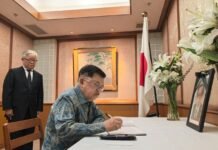 JK Sampaikan Duka Cita atas Wafatnya Mantan PM Jepang Yasuo Fukuda